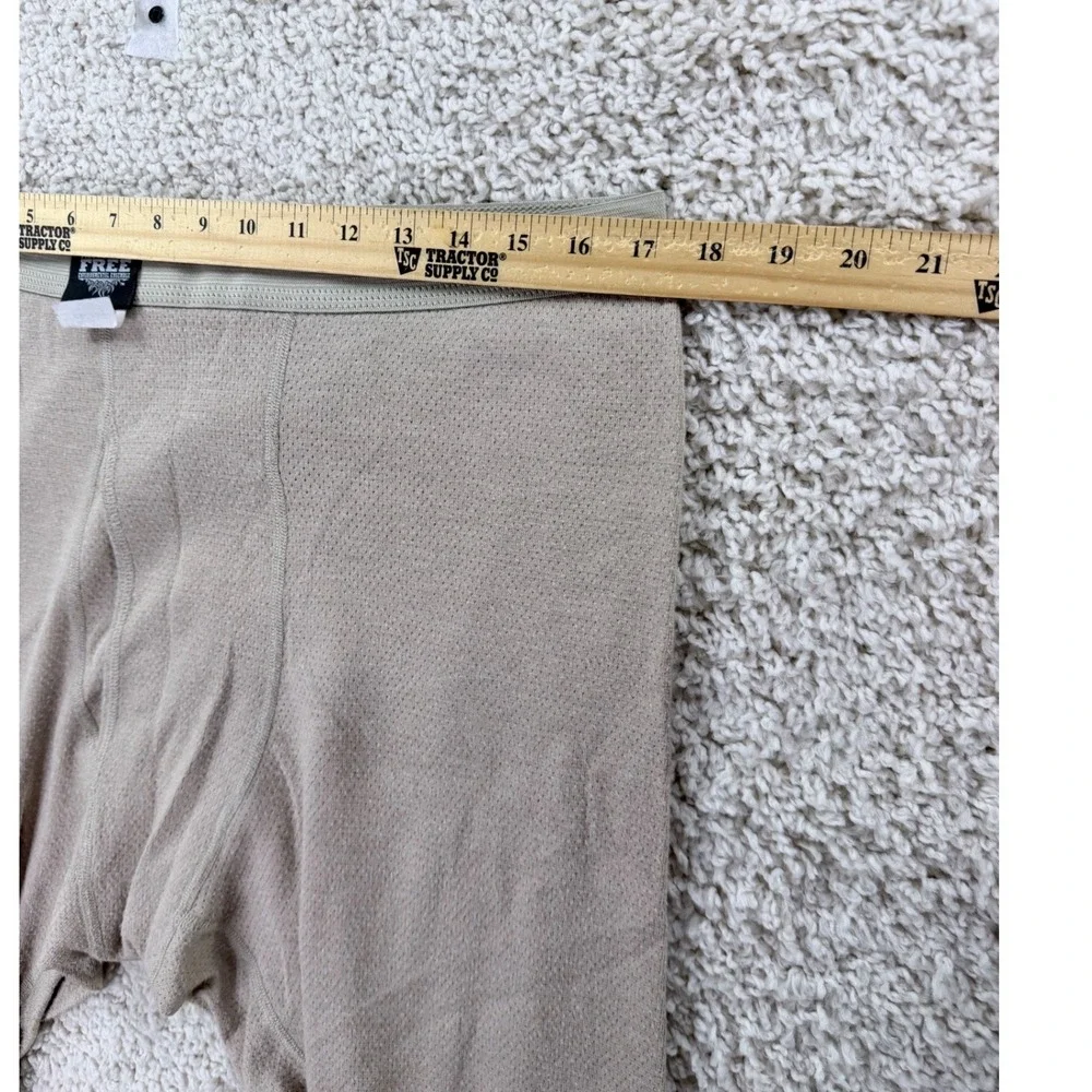 Peckham FREE Base Layer Set Mens Large Long Tan Fire Resistant Nomex Army FR